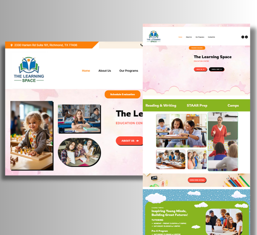 Virdhara Infotech Web Development and Agile Transformation The Learning Space WordPress site Vaishnodevi Circle Ahmedabad Gujarat India.png